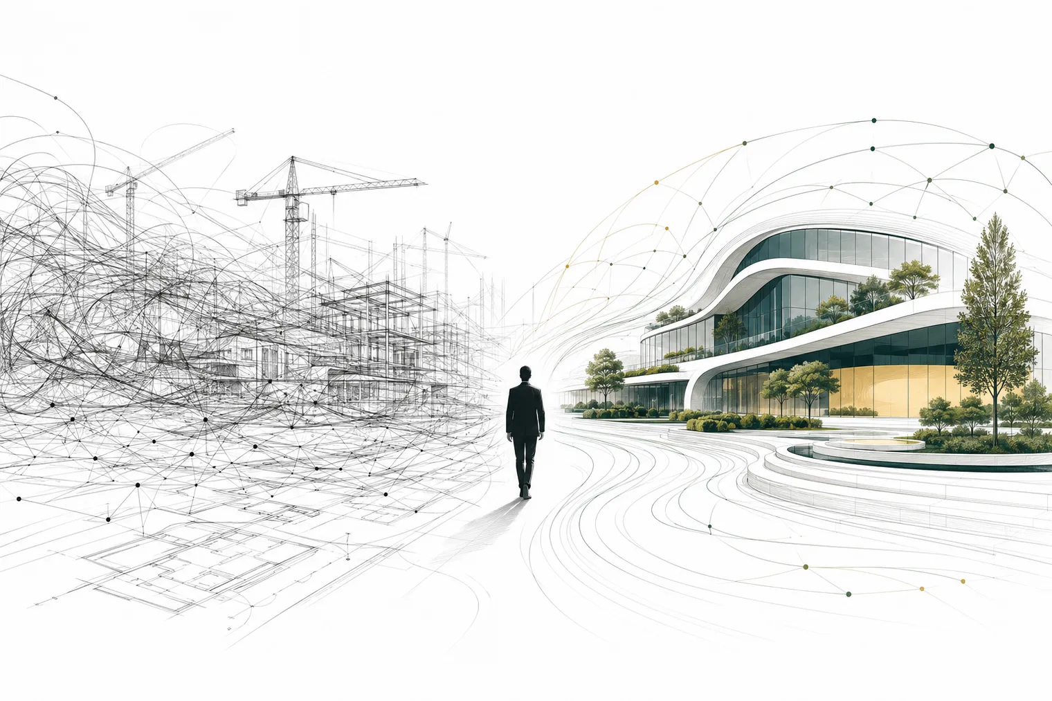 Engineering-Team bei der Überprüfung eines Industrieprojektplans